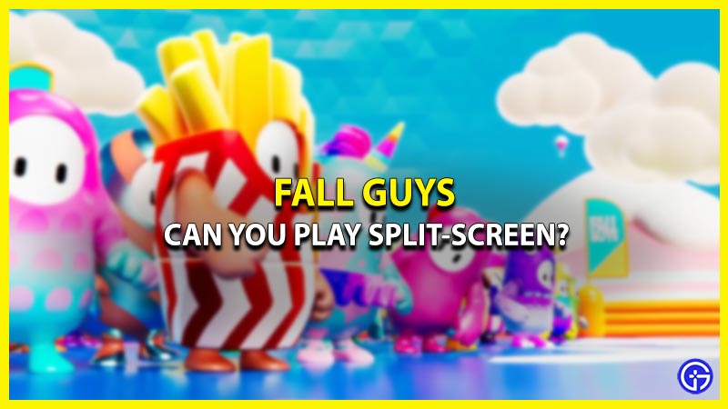 Does Fall Guys Have Split Screen Or Local Multiplayer?